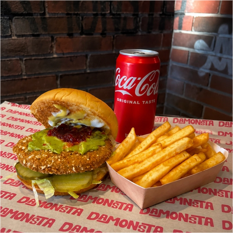 Avocado Burger menu