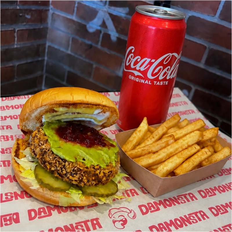 NY Fusion Burger menu
