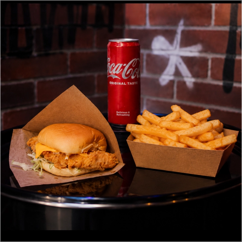 Crunchy Filetburger Original Menu