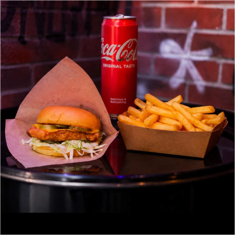 Crispy Filetburger Hot & Spicy Menu